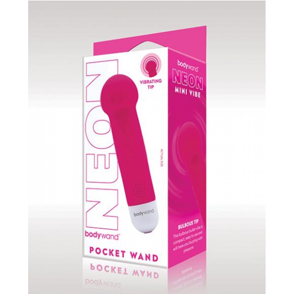 Xgen Bodywand Neon Mini Pocket Wand - Neon Pink