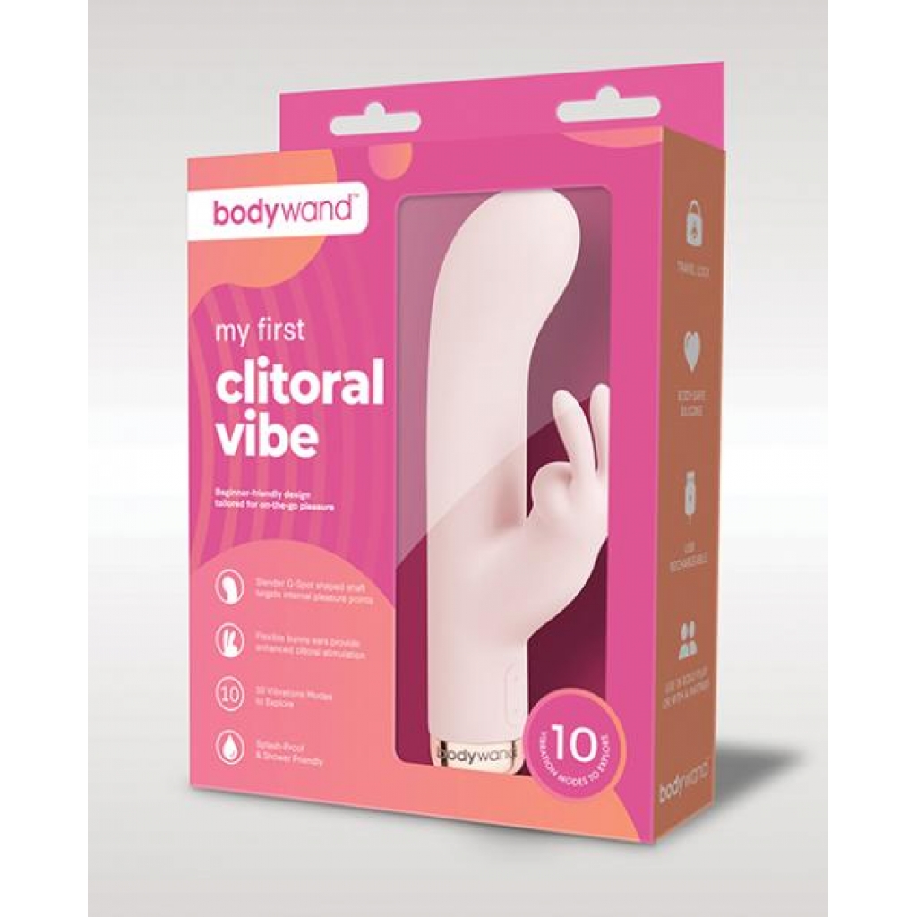 Xgen Bodywand My First Clitoral Vibe - Pink - Rabbit Vibrators