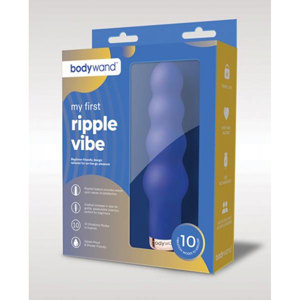 Xgen Bodywand My First Ripple Vibe - Blue - Discreet