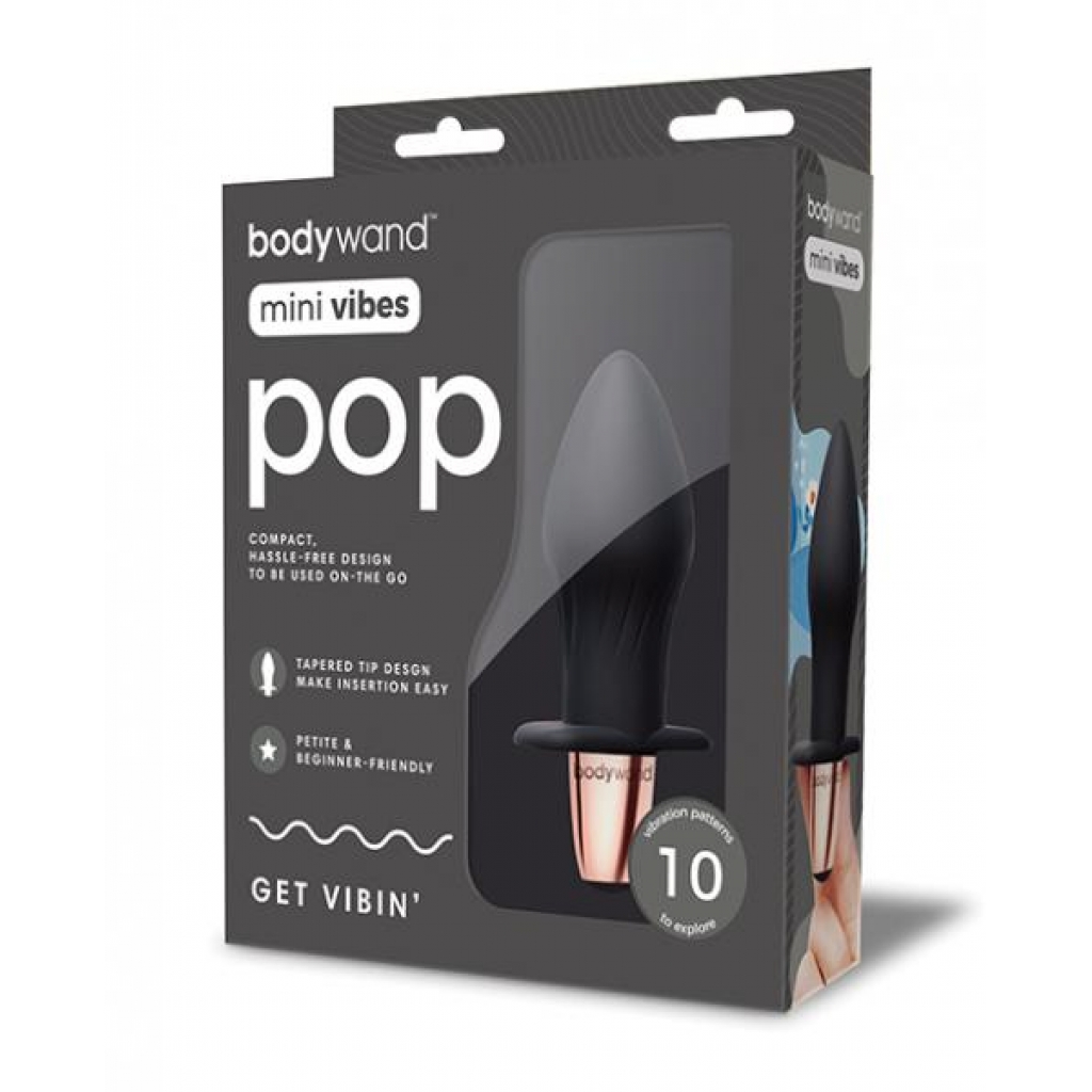 Xgen Bodywand Mini Vibes Pop - Sleek Black Design