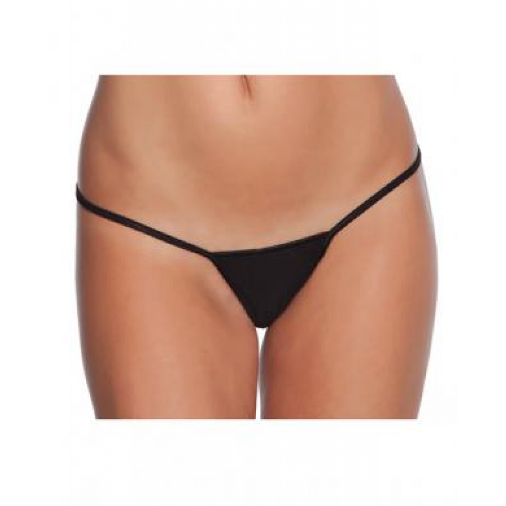 G-String Panty - Black XL