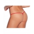 Low Rise Lycra G-String Red O/S - Babydolls & Slips