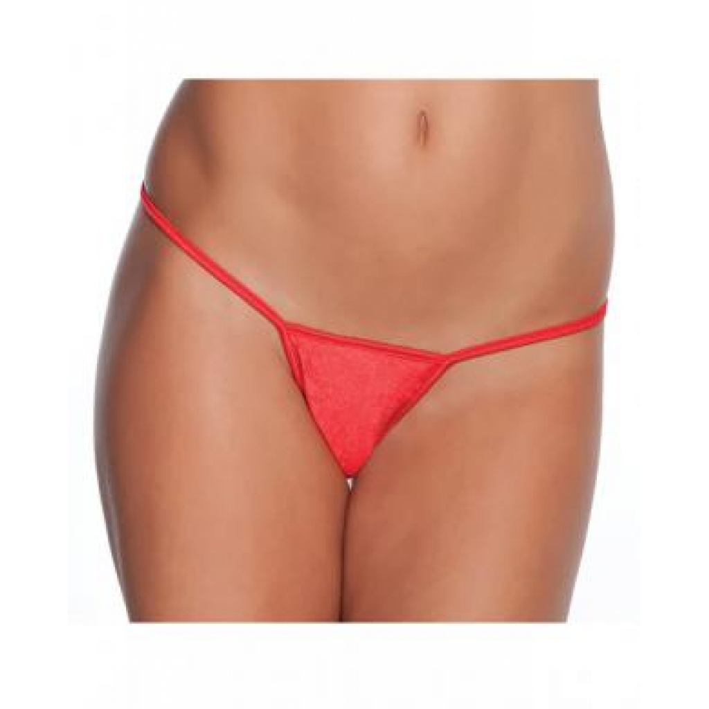 G-String Panty Red XL - Babydolls & Slips