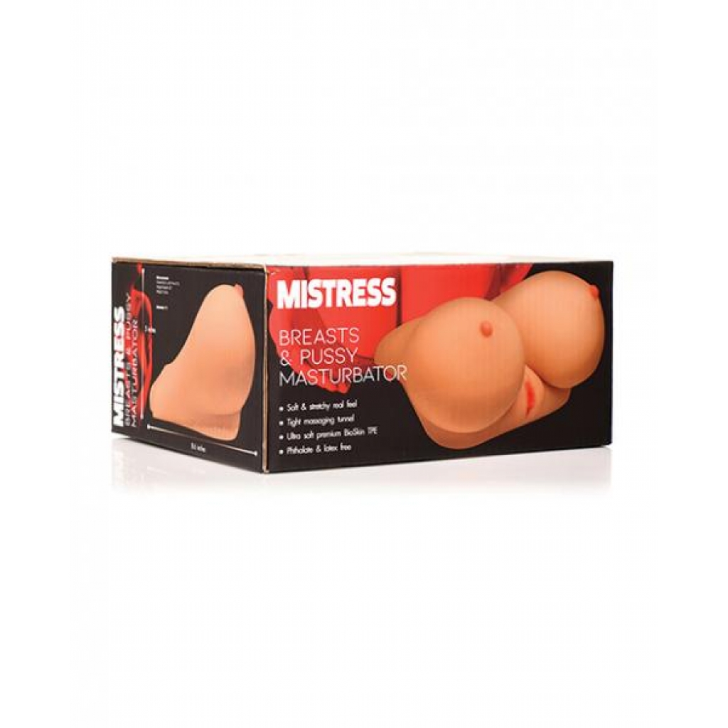 Curve Toys Mistress Breasts & Pussy Masturbator - Female