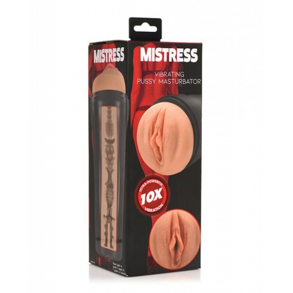 Curve Toys Mistress Vibrating Pussy Masturbator - Tan - Fleshlight