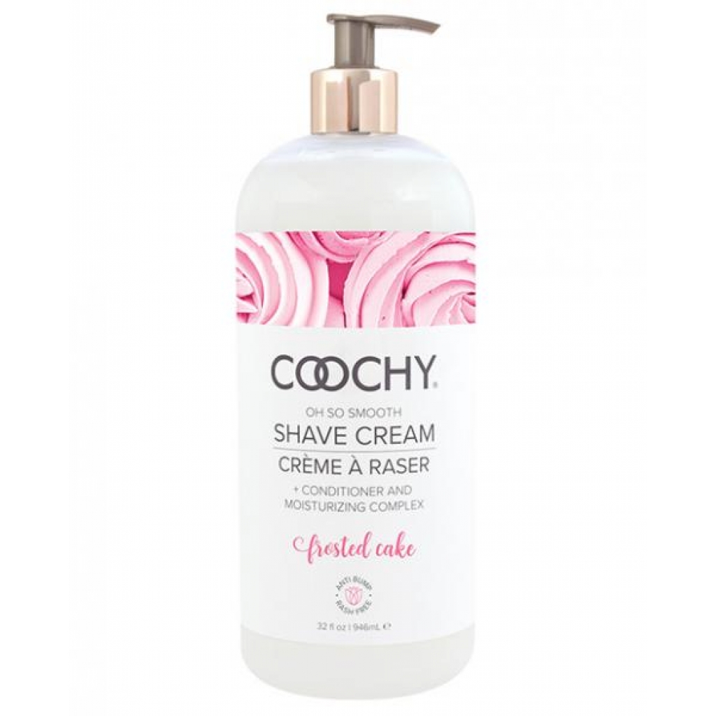 Coochy Oh So Smooth Shave Cream Frosted Cake 32oz - Shaving & Intimate Care