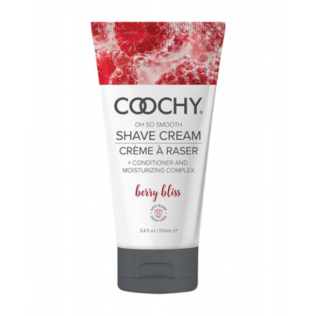 Coochy Shave Cream - 3.4 Oz Berry Bliss - Porn Star Dildos