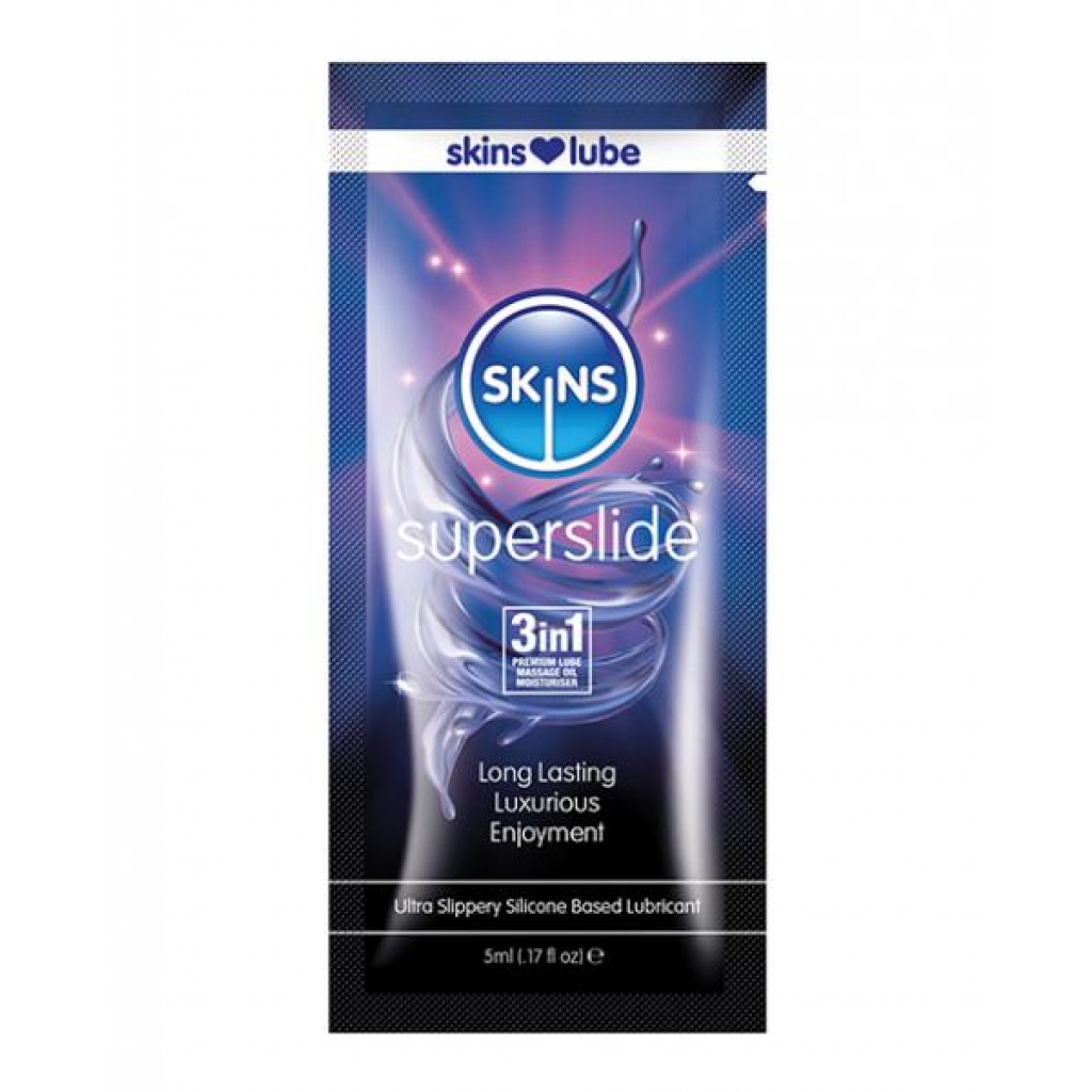 Skins Super Slide Silicone-Based Lubricant - 5ml