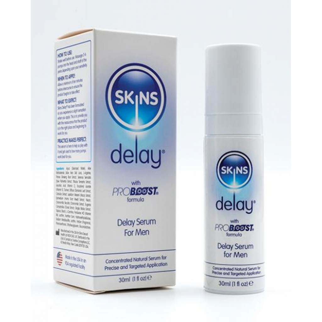 Skins Natural Delay Serum  - 30 Ml - For Men