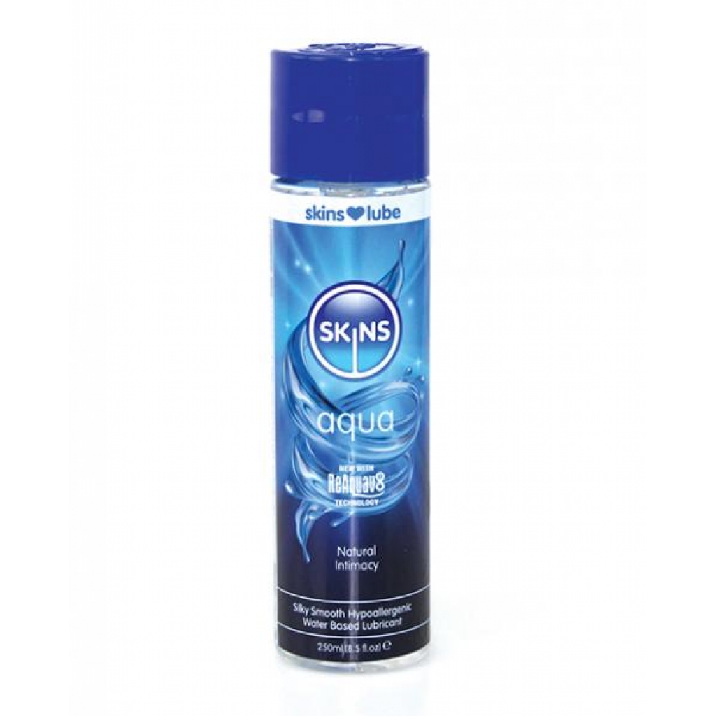 Skins Aqua Water-Based Lubricant - 8.5 fl. oz.