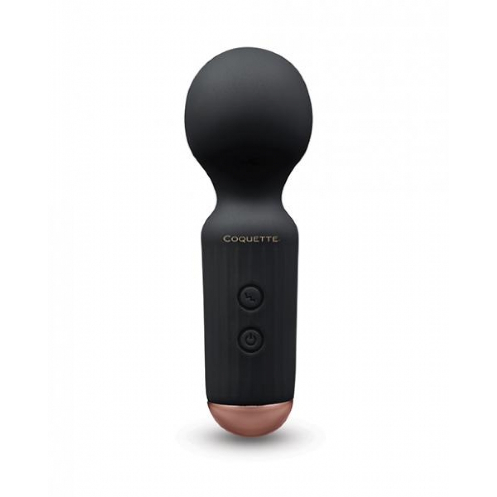 Coquette The Small Wonder Mini Wand - Black/rose Gold - Body Massagers