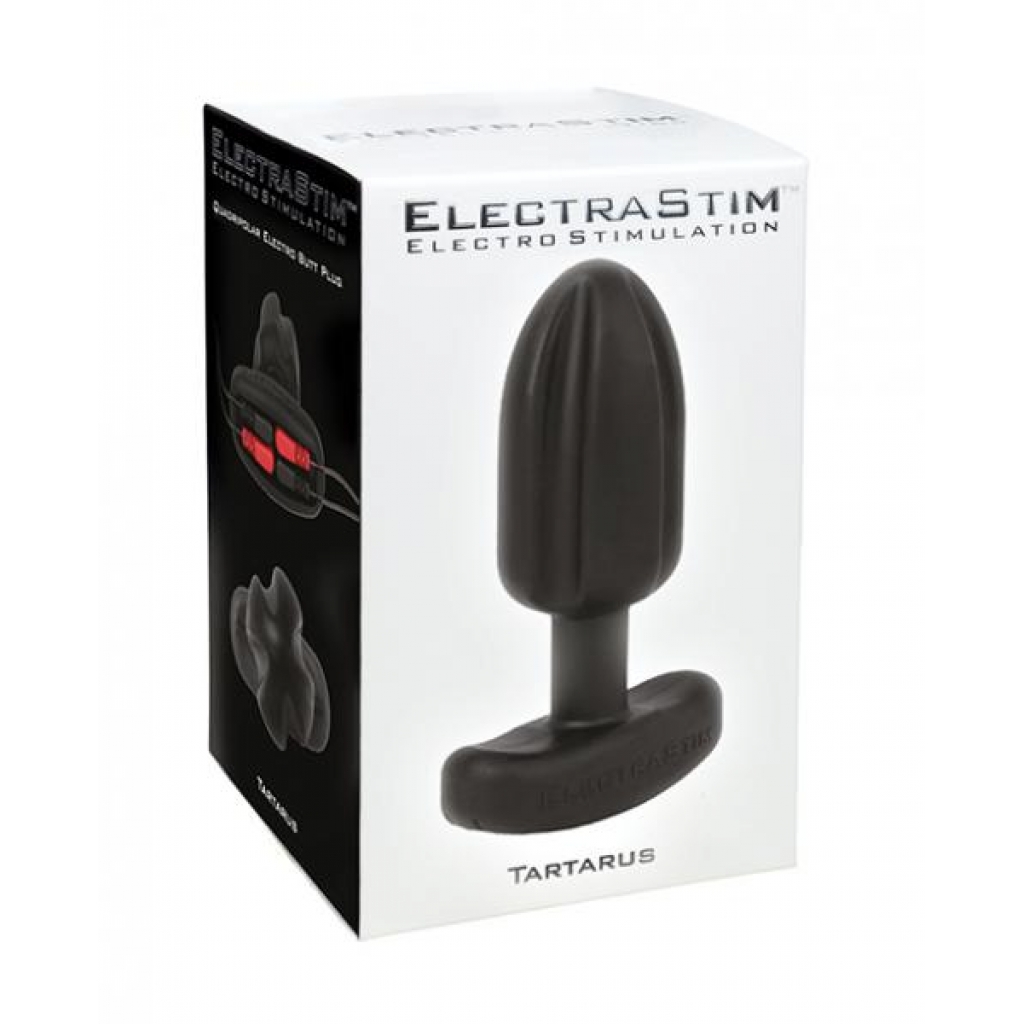 Electrastim Silicone Noir Tartarus Butt Plug - Black - Anal Plugs