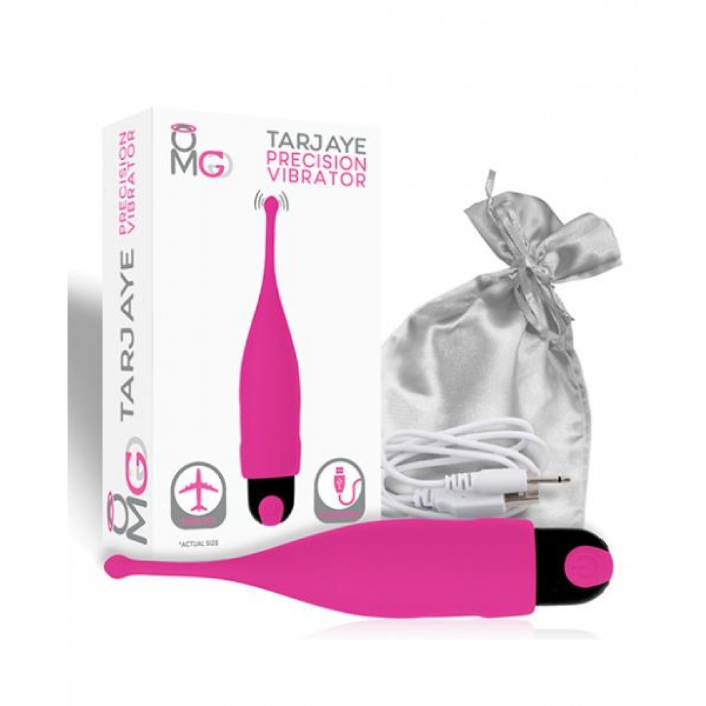 Omg Tarjaye Travel Size Precision Stimulator - Pink - Clit Cuddlers