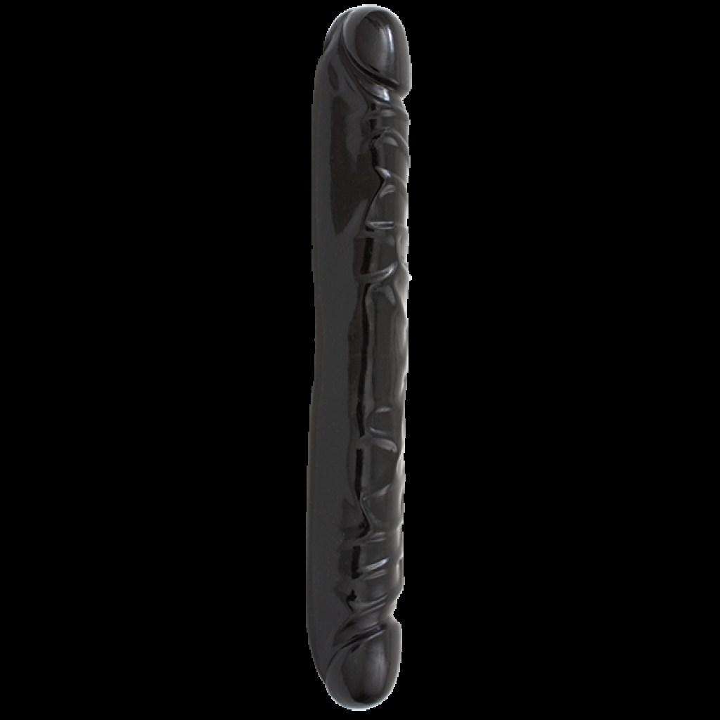 Jr. Double Header 12in - Black - Double Dildos