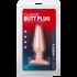 Classic Smooth Medium Butt Plug in Beige