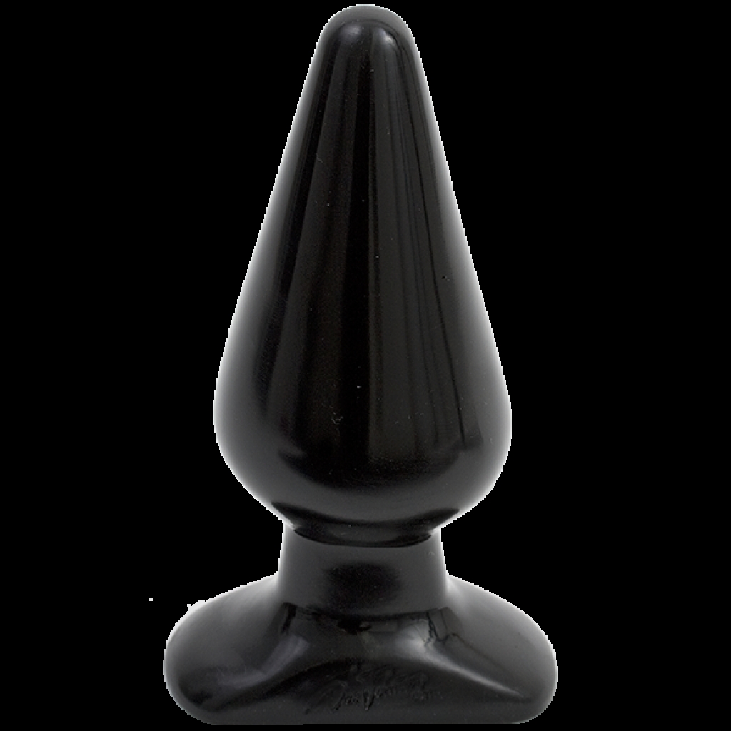 Classic Butt Plug Large Black - Anal Plugs