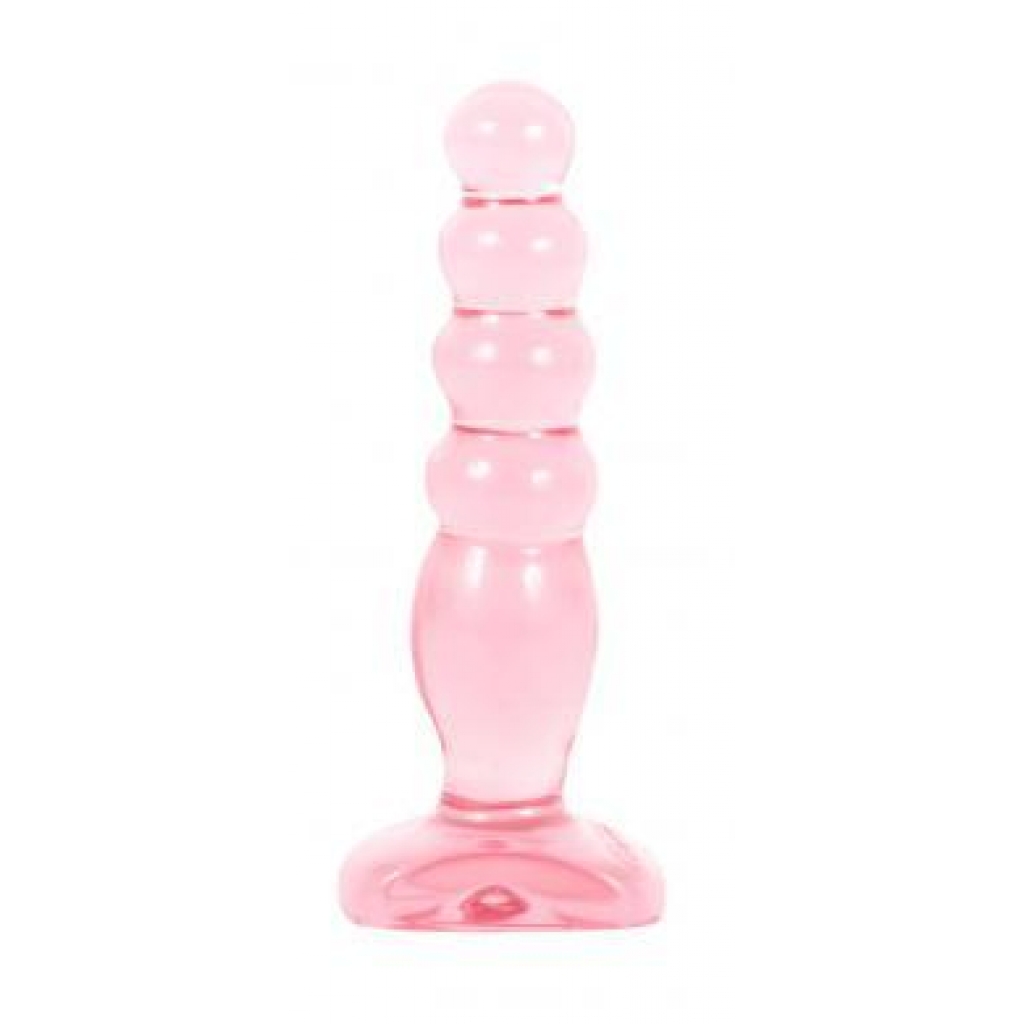 Crystal Jellies Anal Delight Pink - Anal Plugs