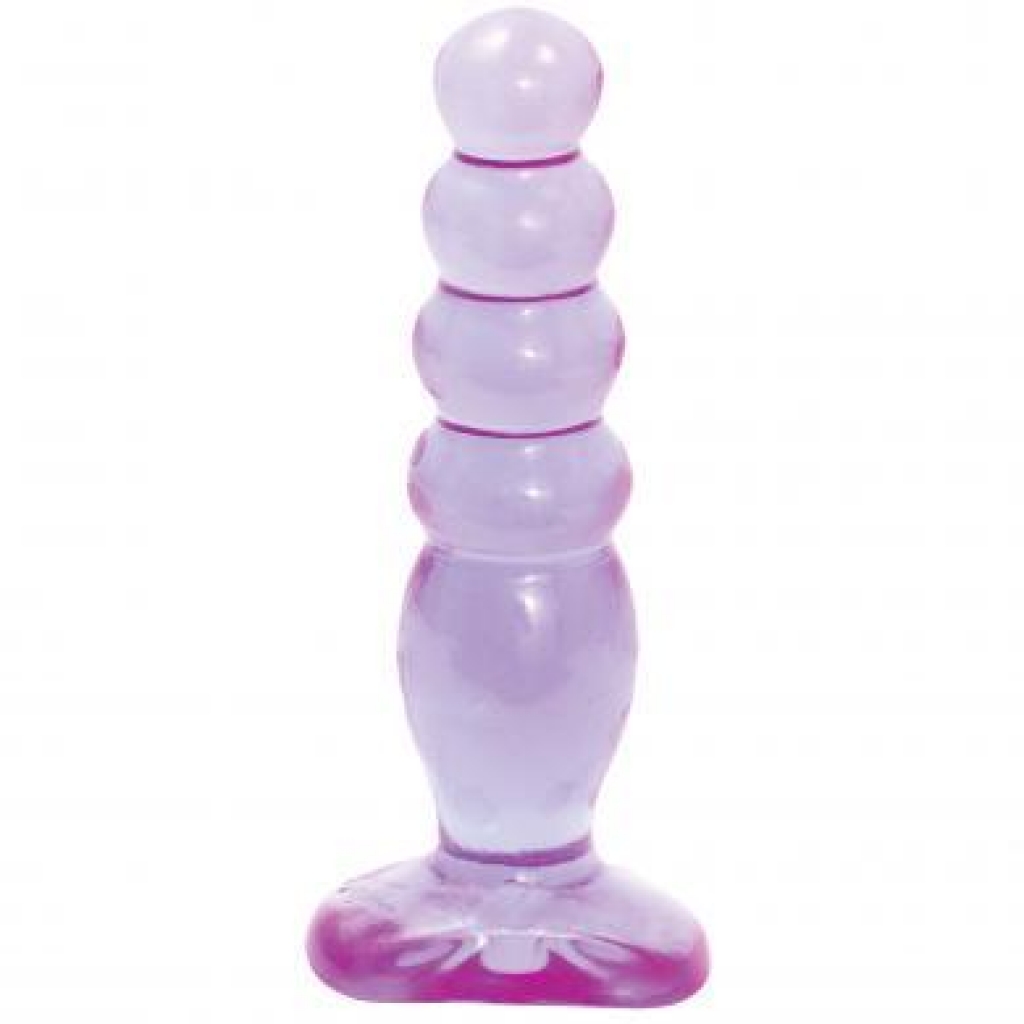 Crystal Jellies Anal Delight  - Purple - Anal Plugs