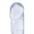 Crystal Jellies 8 Inch Classic Dildo - Clear