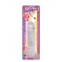 Crystal Jellies 8 Inch Classic Dildo - Clear