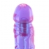 Crystal Jellies -Classic Dong 8in Purple - Realistic Dildos & Dongs