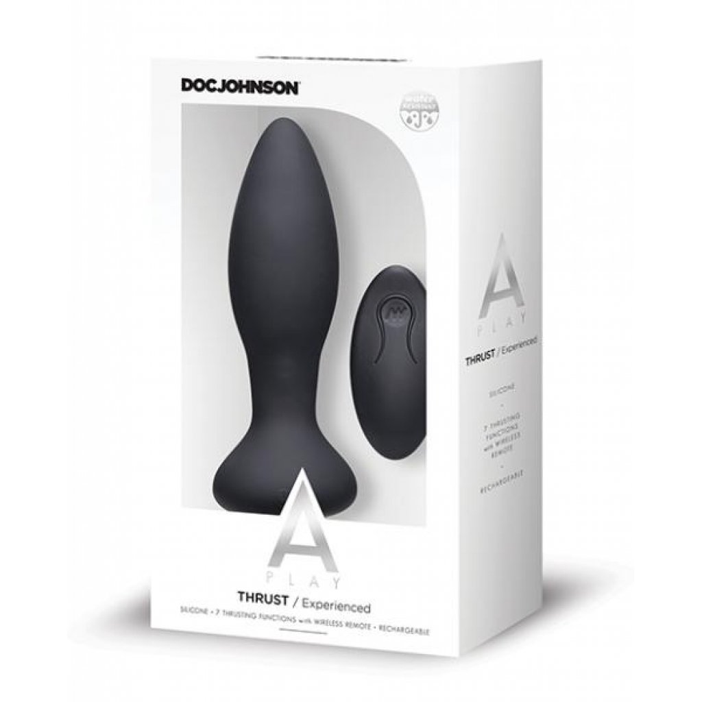 A Play Thrust Experienced Rechargeable Silicone Anal Plug