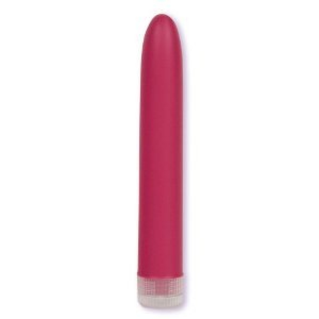 Velvet Touch Vibes 7 Inch Dusty Rose Vibrator - Traditional