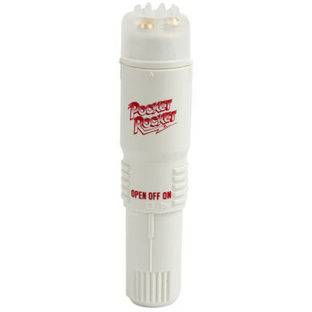 The Original Pocket Rocket White Massager - Pocket Rockets