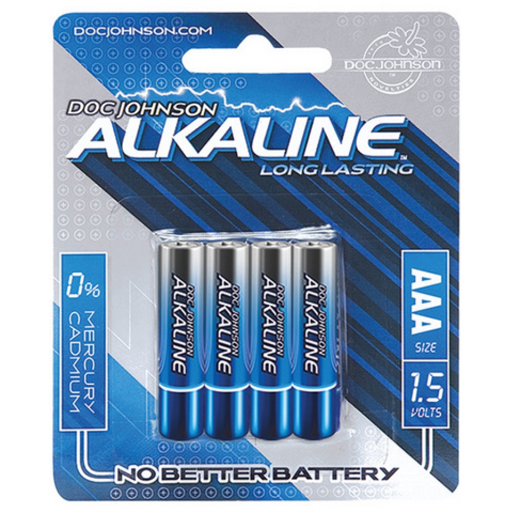 Doc johnson alkaline batteries - aaa 4 pack - Batteries & Chargers