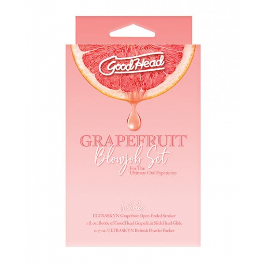 Goodhead Grapefruit Blowjob Set - Oral Sex