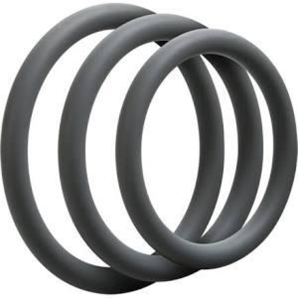 Optimale C Ring Kit Thin - Slate - Cock Ring Trios