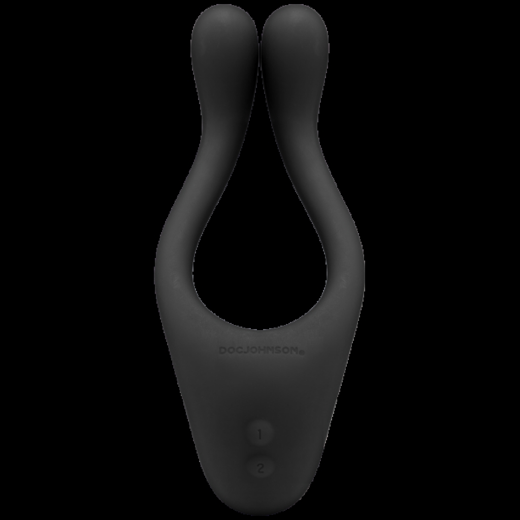 Tryst Black Multi-Erogenous Massager - Versatile Pleasure