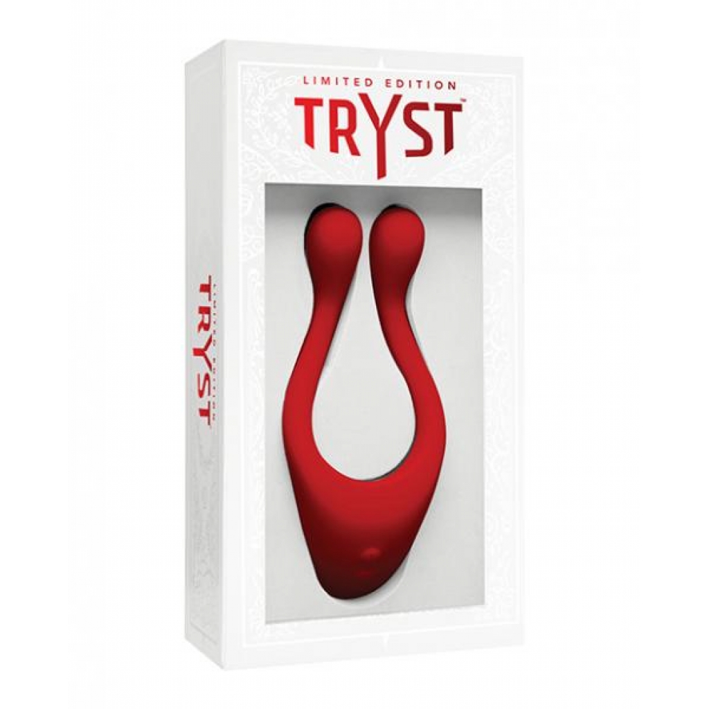 Tryst Bendable Multi Zone Massager Limited Edition - Red - Modern Vibrators