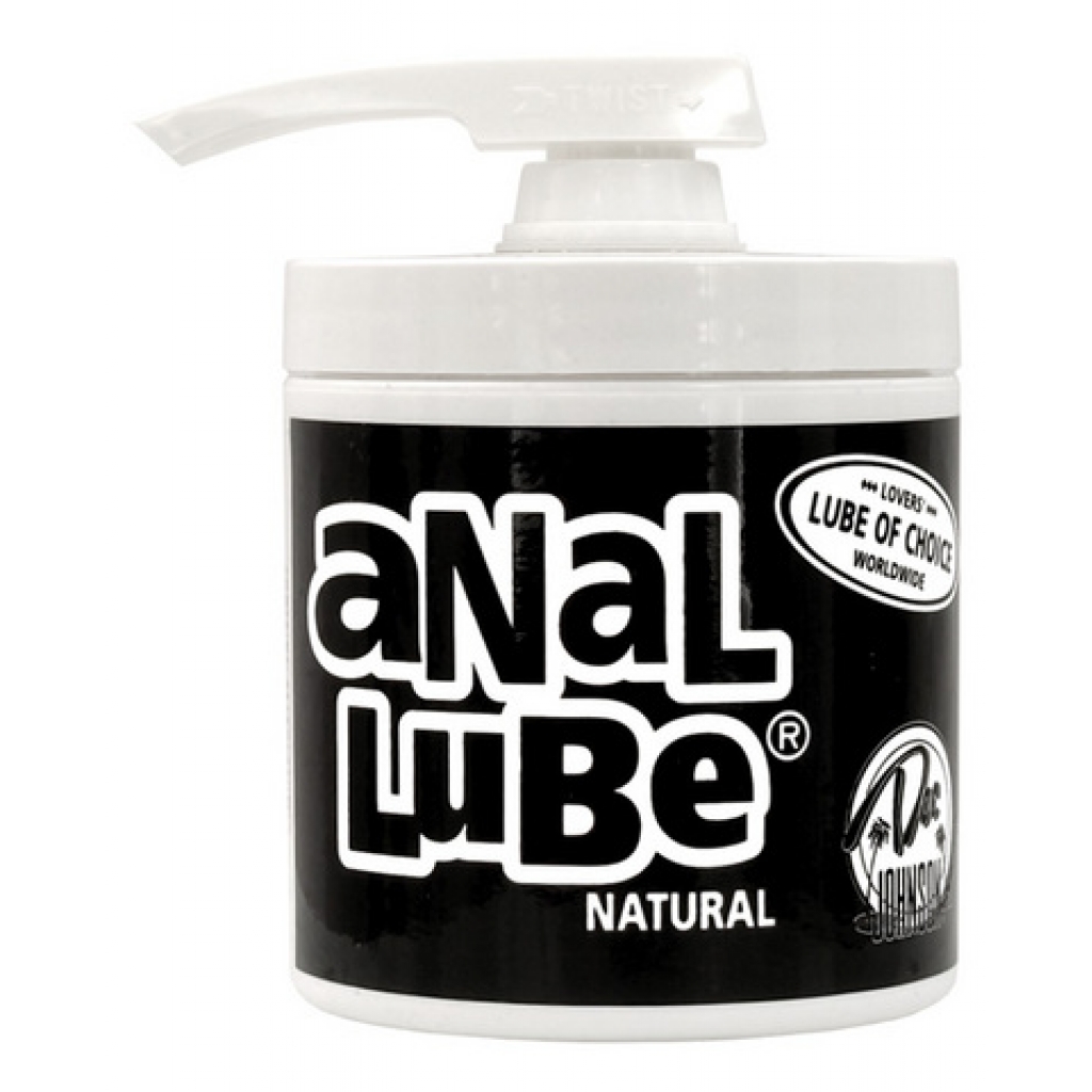 Anal Lube Natural 4.5 Oz Pump - Lubricants