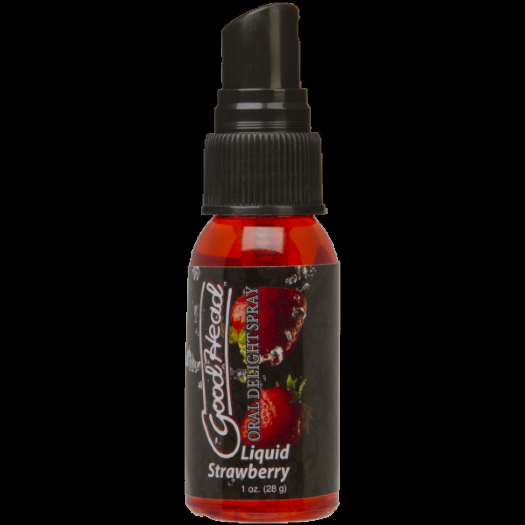 GoodHead Oral Delight Spray Strawberry 1oz - Oral Sex