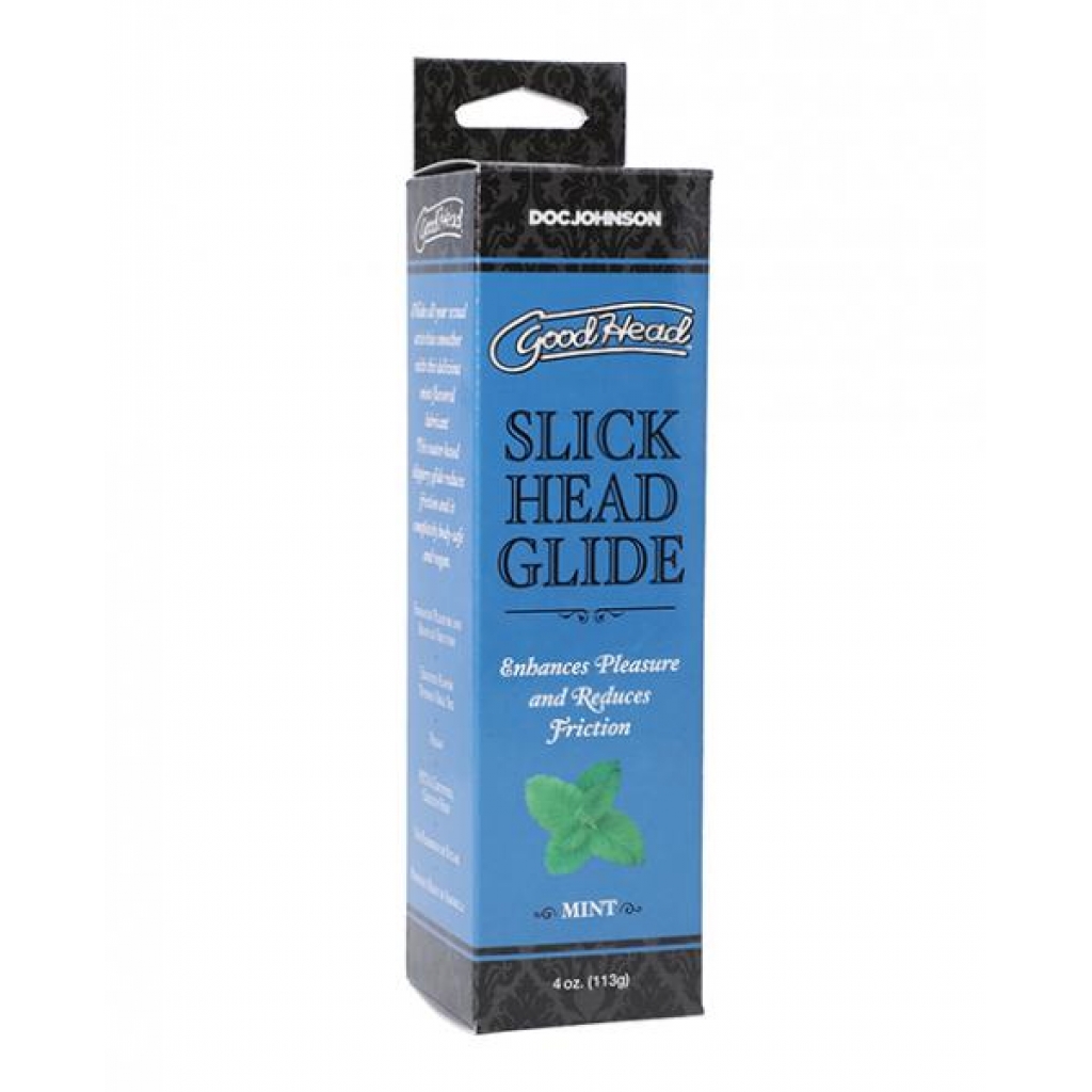 Goodhead Slick Head Glide - 4 Oz Mint - Oral Sex