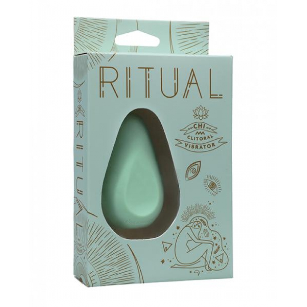 Ritual Chi Rechargeable Silicone Clit Vibe - Mint - Clit Cuddlers