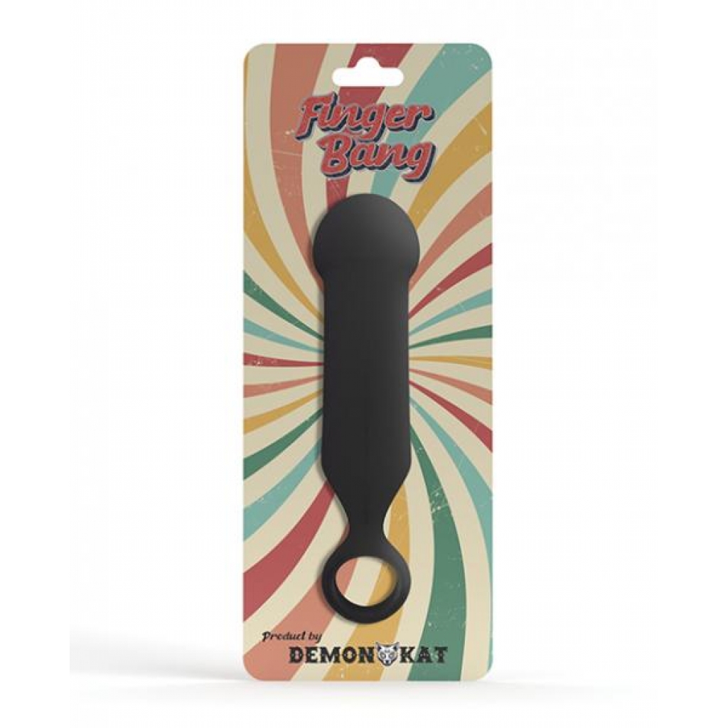 Demon Kat Finger Bang - Black - Finger Vibrators