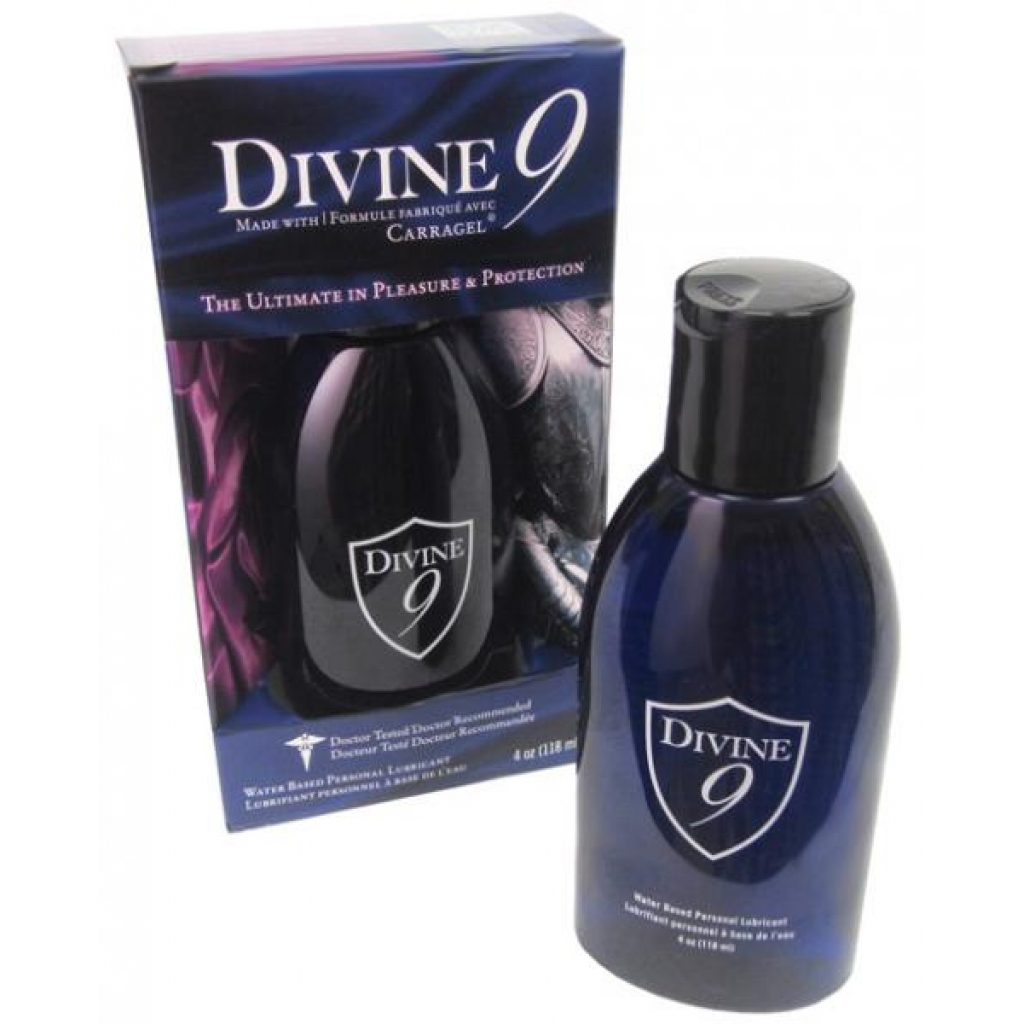 Divine 9 Lubricant Bottle – 4 Ounces