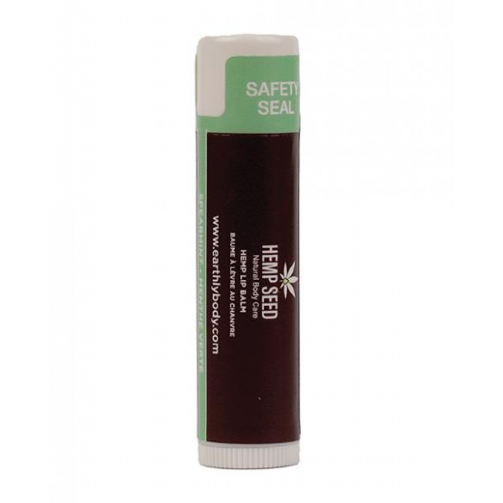 Earthly Body Hemp Seed Lip Balm Stick - Spearmint - Makeup & Cosmetics