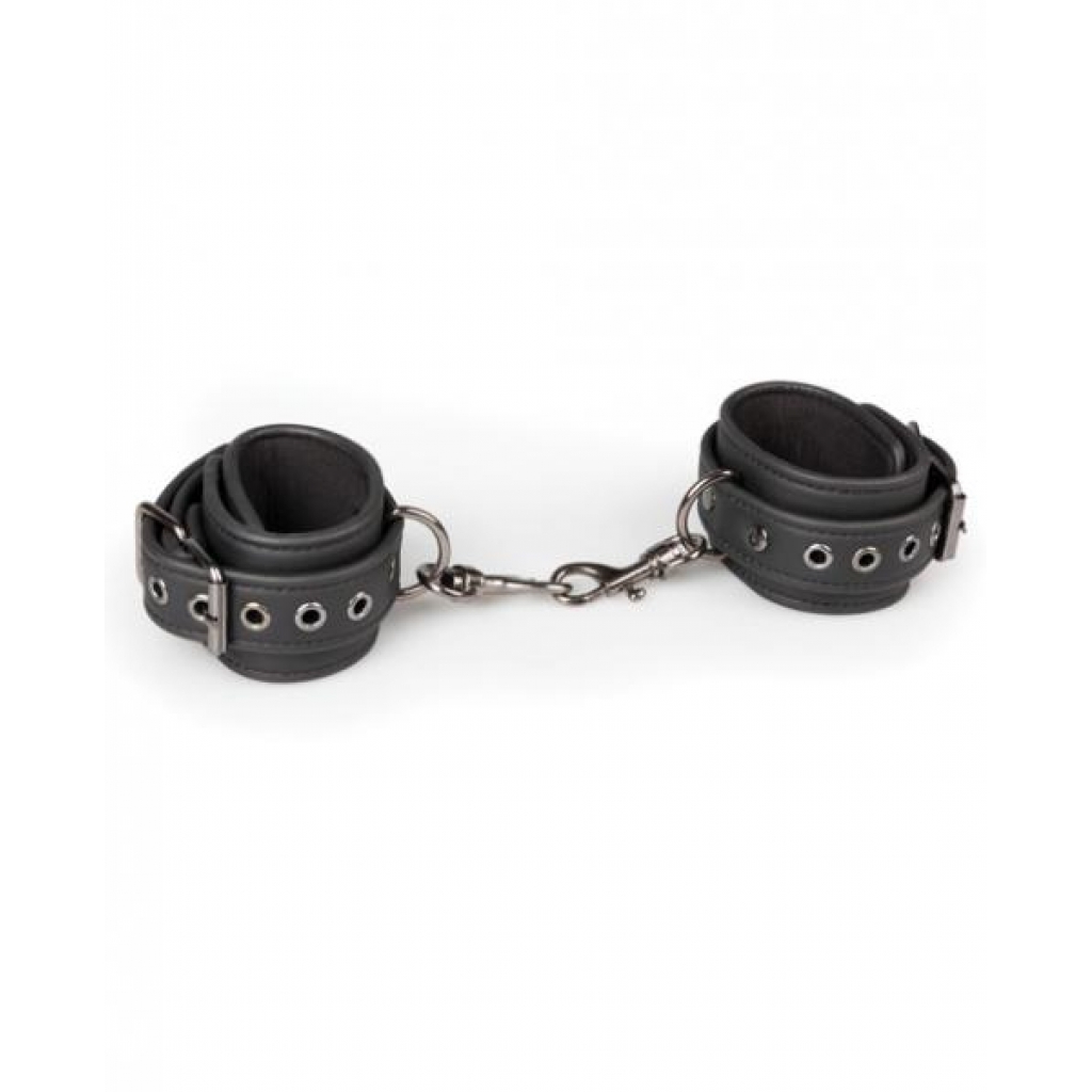 Easy Toys Fetish Wrist Cuffs Black - Secure Restraint