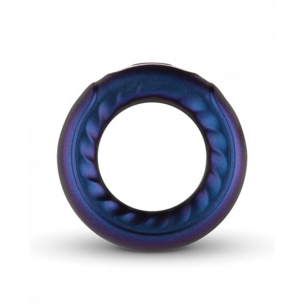 Hueman Saturn Vibrating Cock/ball Ring - Purple - Couples Vibrating Penis Rings