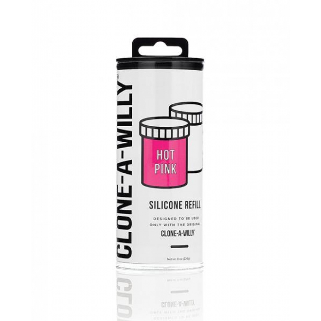 Clone-a-willy Silicone Refill - Hot Pink