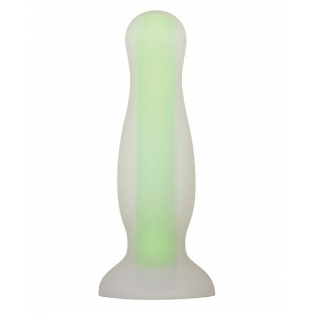 Luminous Anal Plug Large Green - Anal Plugs