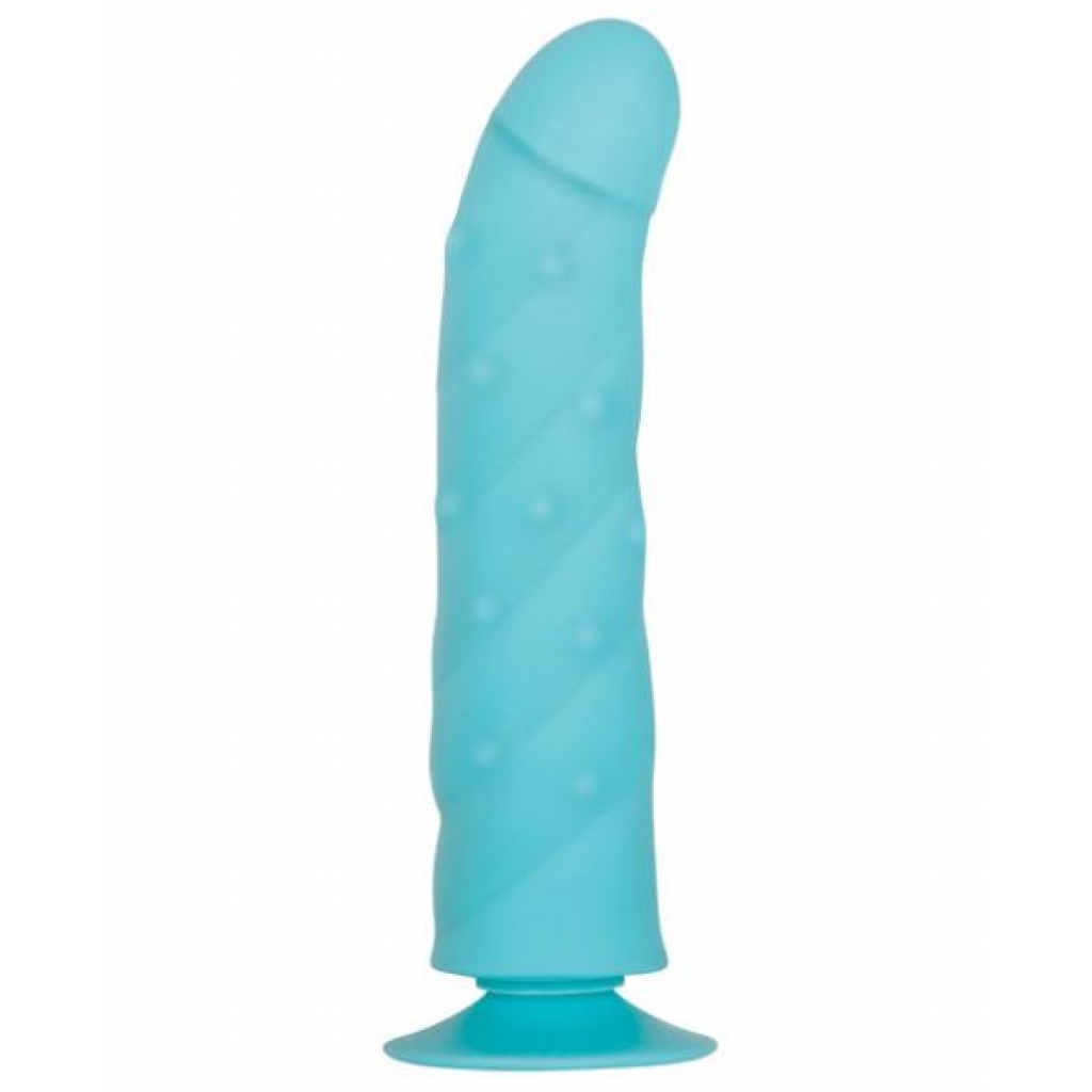 Love Large Real Feel Dual Layer Dildo Blue - Realistic Dildos & Dongs