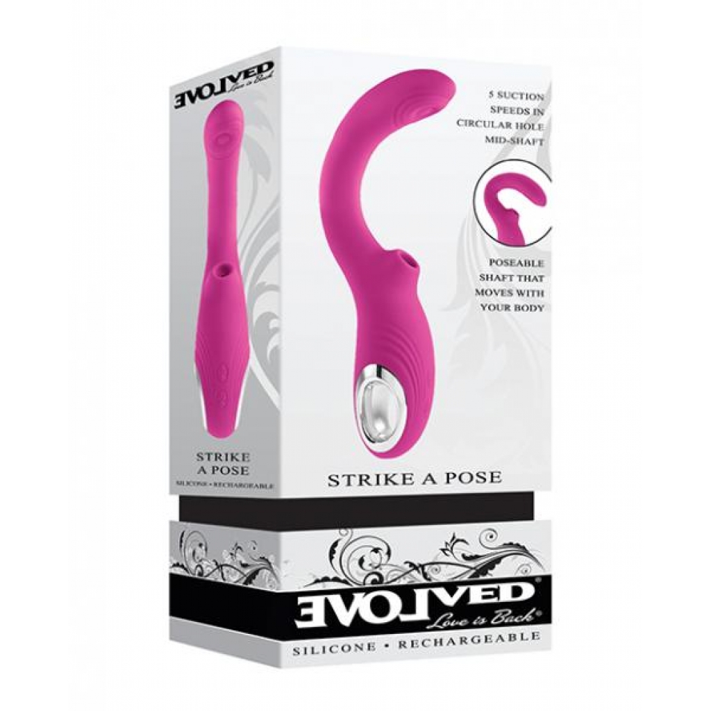 Evolved Strike A Pose - Pink - G-Spot Vibrators