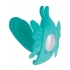 The Butterfly Effect Green Rabbit Style Vibrator - G-Spot Vibrators Clit Stimulators