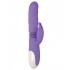 Thick & Thrust Bunny Dual Stimulating Purple Vibrator - Rabbit Vibrators