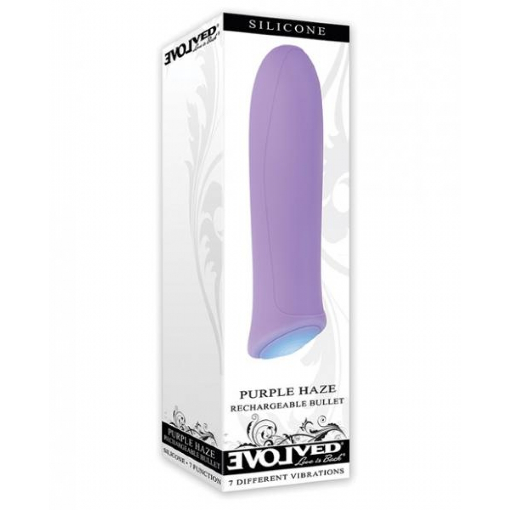 Evolved Purple Haze Rechargeable Bullet - Purple - Bullet Vibrators