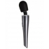 Mighty Metallic Wand Body Massager in Gray & Black